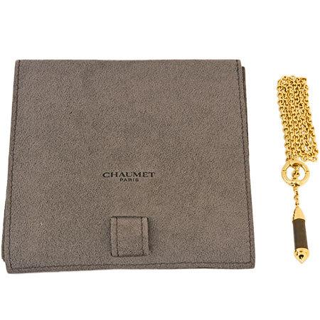 CHAUMET ショーメ トワジュテーム ネックレス K18YG ウッド CHAUMET ショーメ トワジュテーム ネックレス K18YG ウッド