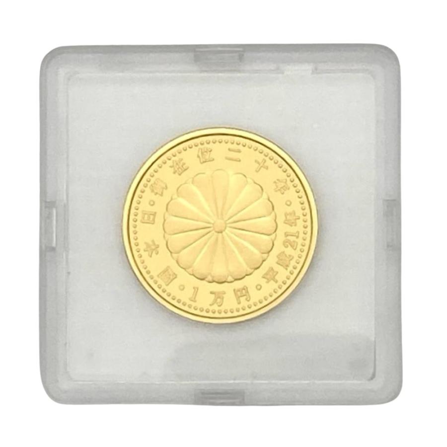 天皇陛下御在位二十年記念 1万円金貨幣 プルーフ貨幣セット 純金 20g