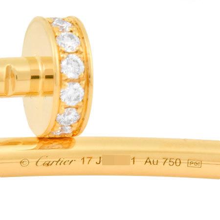 Cartier（カルティエ） ジュスト アン クル ブレスレット SM #17