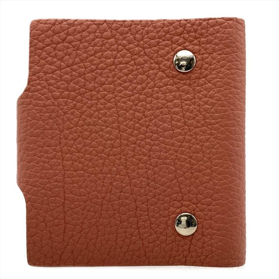 HERMES（エルメス） ユリス ミニ 手帳カバー トゴ □Q刻印 ピンク
