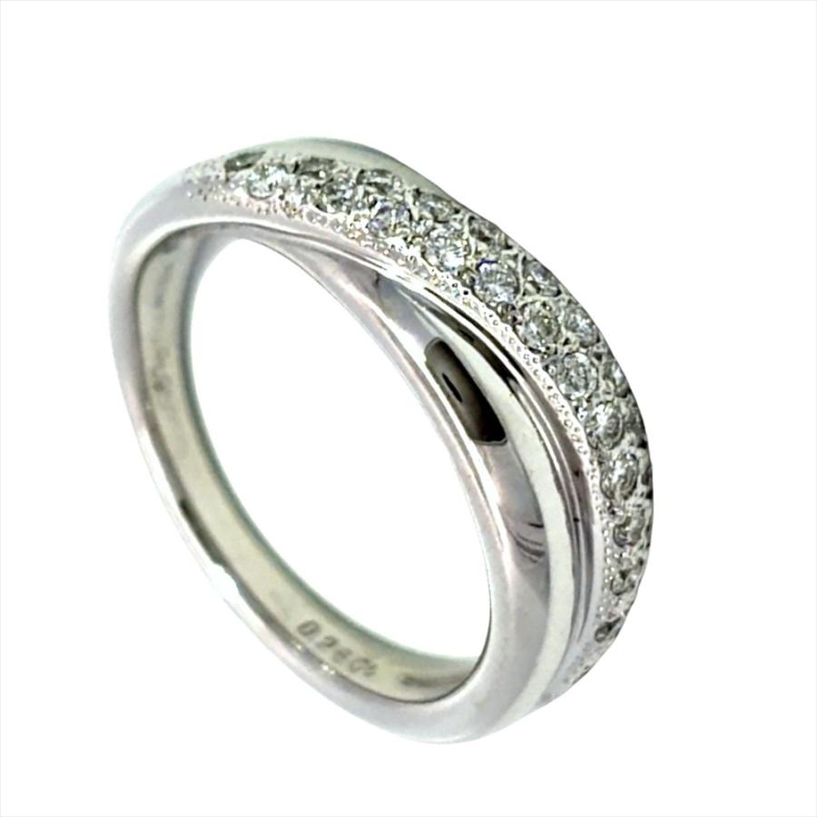 MIKIMOTO（ミキモト） パヴェ ダイヤ リング 指輪 ダイヤモンド 0.26ct