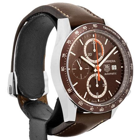 【定価４８万円】TAG Heuer　 タグ・ホイヤー　キャリバー１６　ＣＶ２０１３．　カレラタキメータークロノ　ブラック　自動巻【中古 TAG Heuer CARRERA タグホイヤー カレラ キャリバー16 クロノグラフ