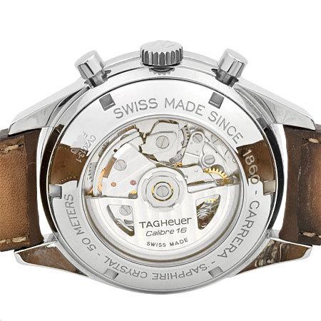 【取引終了】【定価４８万円】TAG Heuer　 タグ・ホイヤー　キャリバー１６　ＣＶ２０１３．　カレラタキメータークロノ　ブラウン　自動巻【中古 TAG Heuer CARRERA タグホイヤー カレラ キャリバー16 クロノグラフ