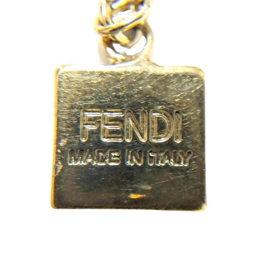 FENDI（フェンディ） マンマバケット バッグチャーム ネックレス GPg 