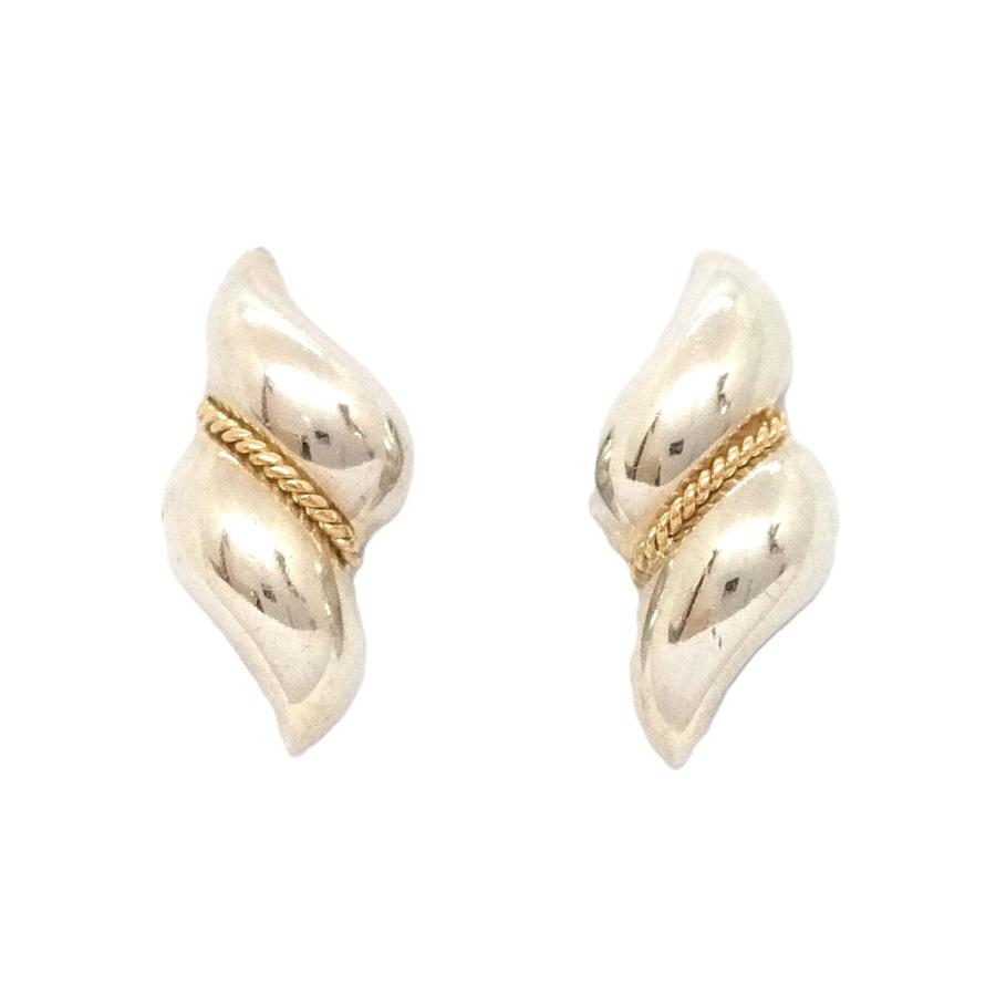 TIFFANY&CO. ツイストピアス TIFFANY&Co. ティファニー Tiffany&Co. シェルツイスト ピアス