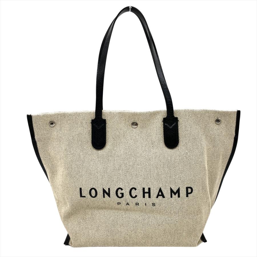 LONGCHAMP（ロンシャン） エッセンシャルL トートバッグ キャンバス 