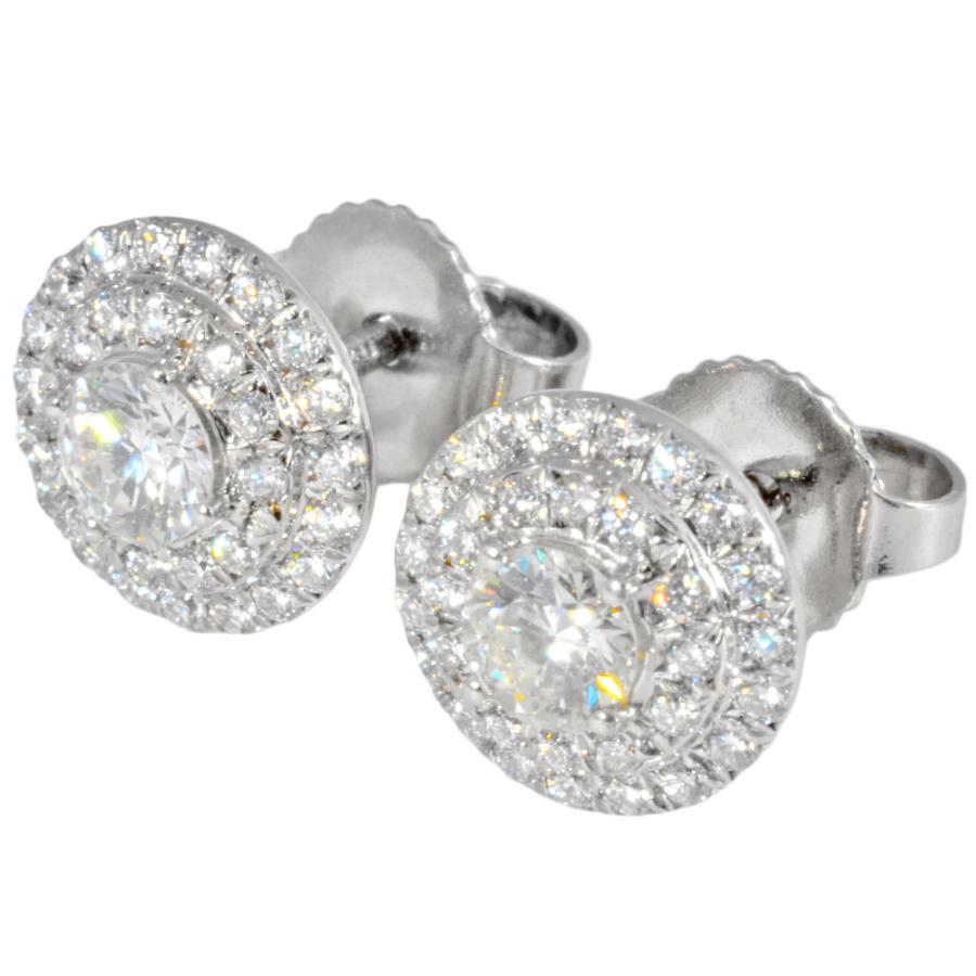 TIFFANY&Co.（ティファニー） ソレスト ピアス ダイヤモンド Pt950 2.8