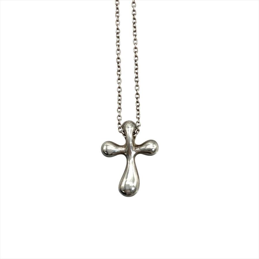ティファニー エルサペレッティ クロス ペンダント ネックレス シルバー925 Elsa Peretti ティファニー Tiffany&Co. エルサペレッティ スモール