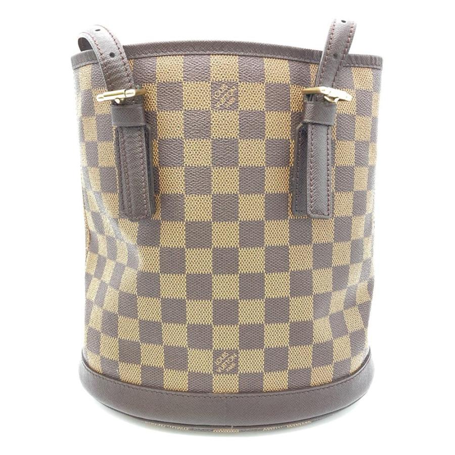 美品　LOUIS VUITTON マレ　ダミエ・エベヌ　トートバッグ　ポーチ付き LOUIS VUITTON ルイヴィトン マレ トートバッグ ダミエ エベヌ