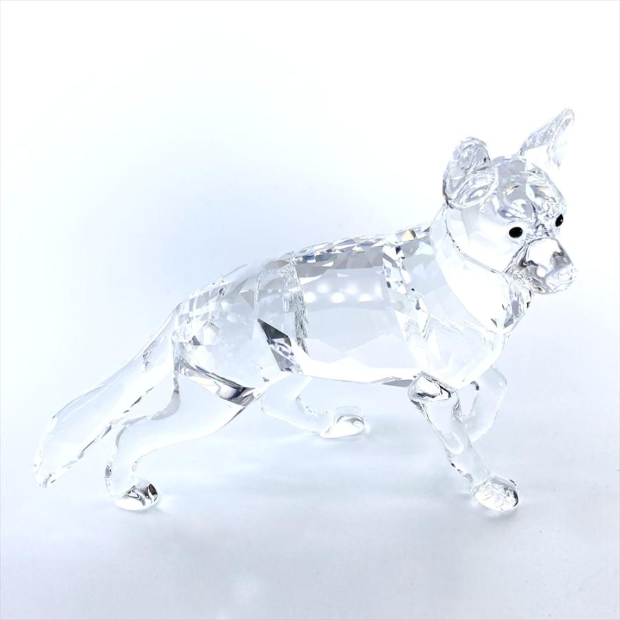 SWAROVSKI（スワロフスキー） ジャーマンシェパード オブジェ 置物