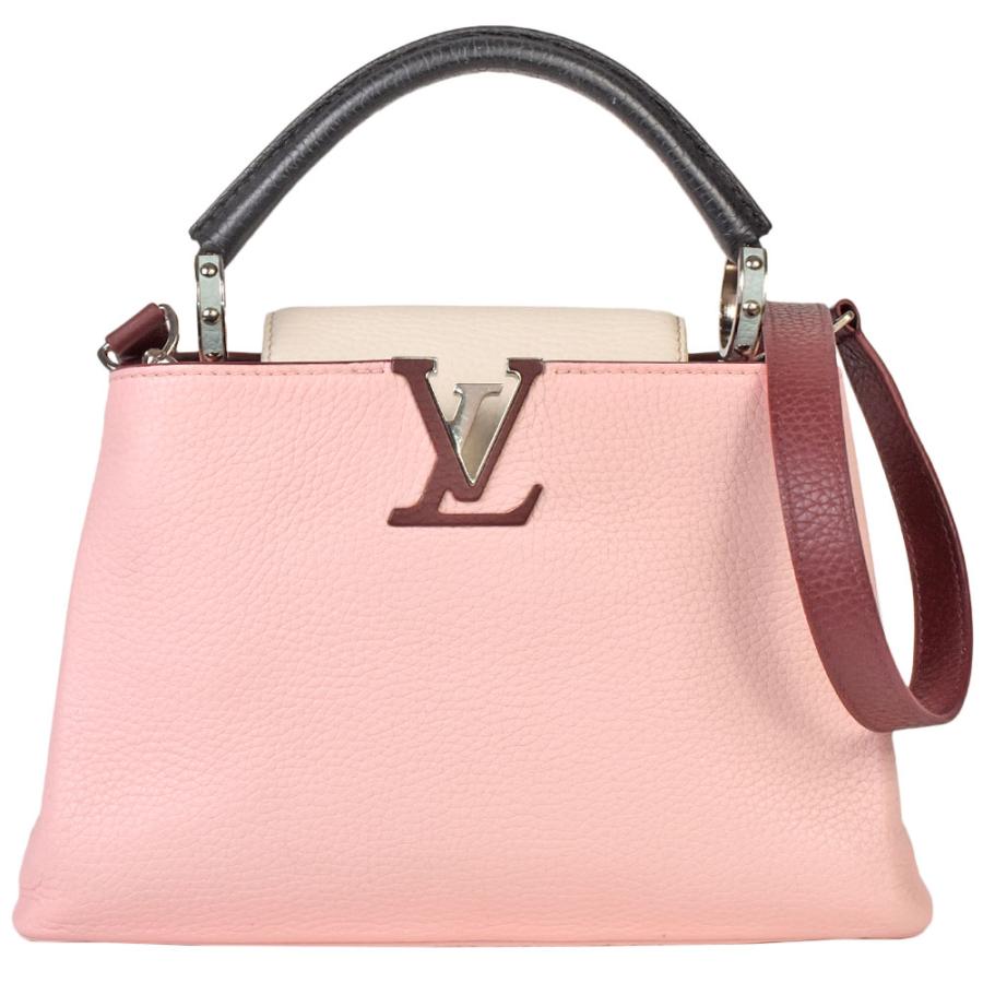 LOUIS VUITTON ルイヴィトン カプシーヌ BB ハンドバッグ 2WAY レザー 
