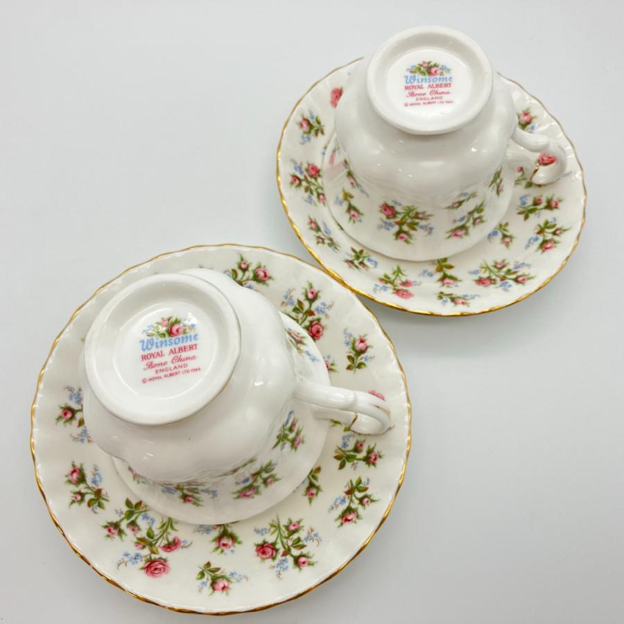 ロイヤルアルバート ROYAL ALBERT カップ＆ソーサー ウィンサム 