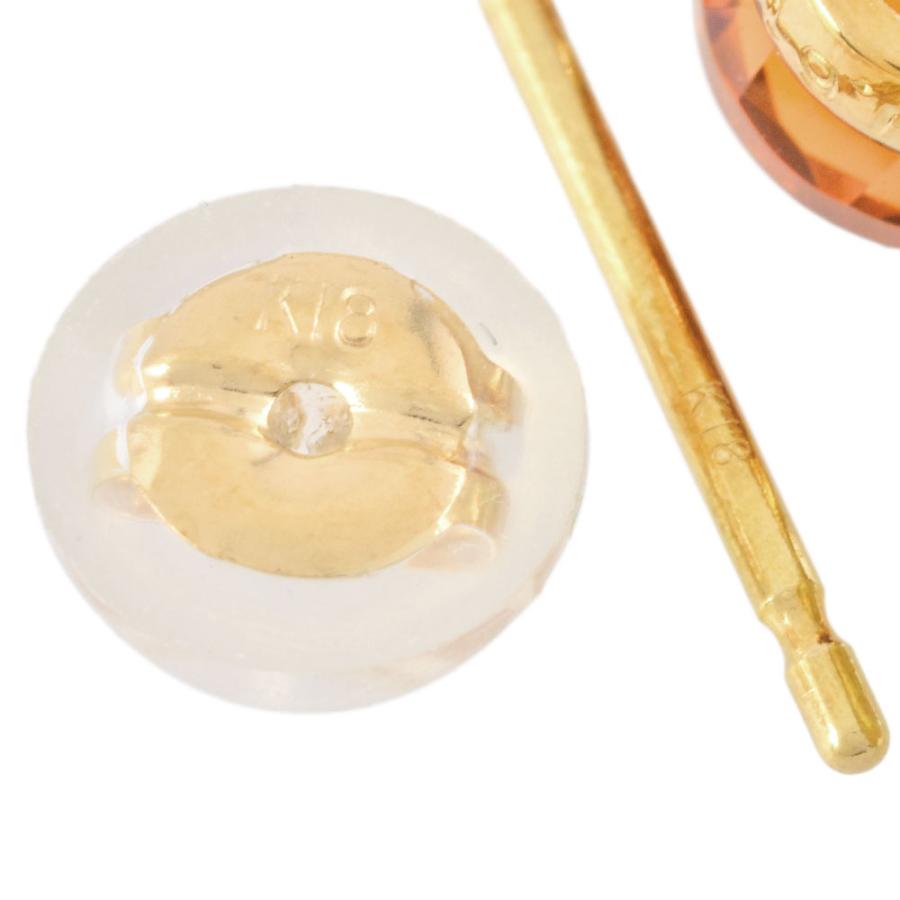 イケダケイコ 池田啓子 象 ピアス シトリン 1.61ct K18YG AK 
