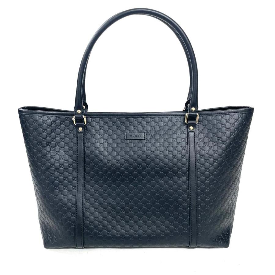 GUCCI グッチ シマ トートバッグ ブラック GUCCI（グッチ） トートバッグ グッチシマ 449647 ブラック : ゴールド