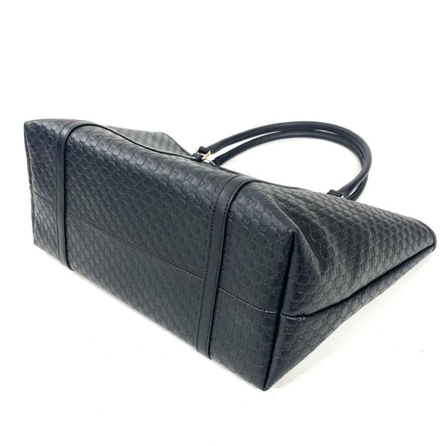 【美品】24時間限定価格 グッチ バッグ449647 GUCCI トートバッグ GUCCI（グッチ） トートバッグ グッチシマ 449647 ブラック : ゴールド