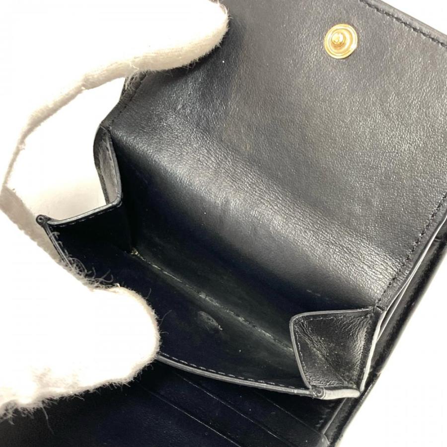CELINE（セリーヌ） トリフォールドウォレット 三つ折り財布 レザー