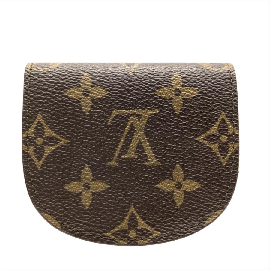 ルイヴィトン モノグラム ケース ポルトモネグゼ コンパクト ブラウン LOUIS VUITTON（ルイ・ヴィトン） ポルトモネグセ コインケース