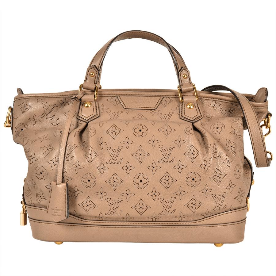 LOUIS VUITTON ルイ ヴィトン モノグラムマヒナ ステラPM トートバッグ ハンドバッグ 2WAY ショルダーバッグ レザー ノワール 黒 ブラック M93177 LOUIS VUITTON（ルイ・ヴィトン） ステラPM トートバッグ モノグラム