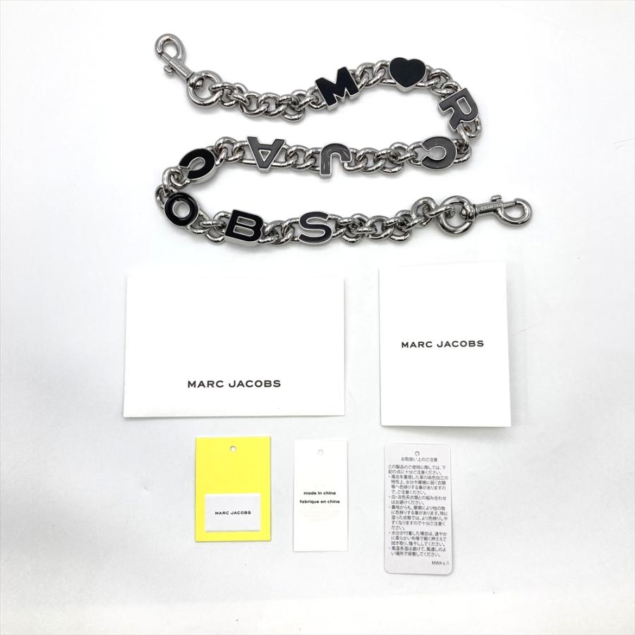 美品　マークジェイコブス ショルダーウォレット ロゴ金具 マーク ジェイコブス MARC JACOBS マークジェイコブス 二つ折り
