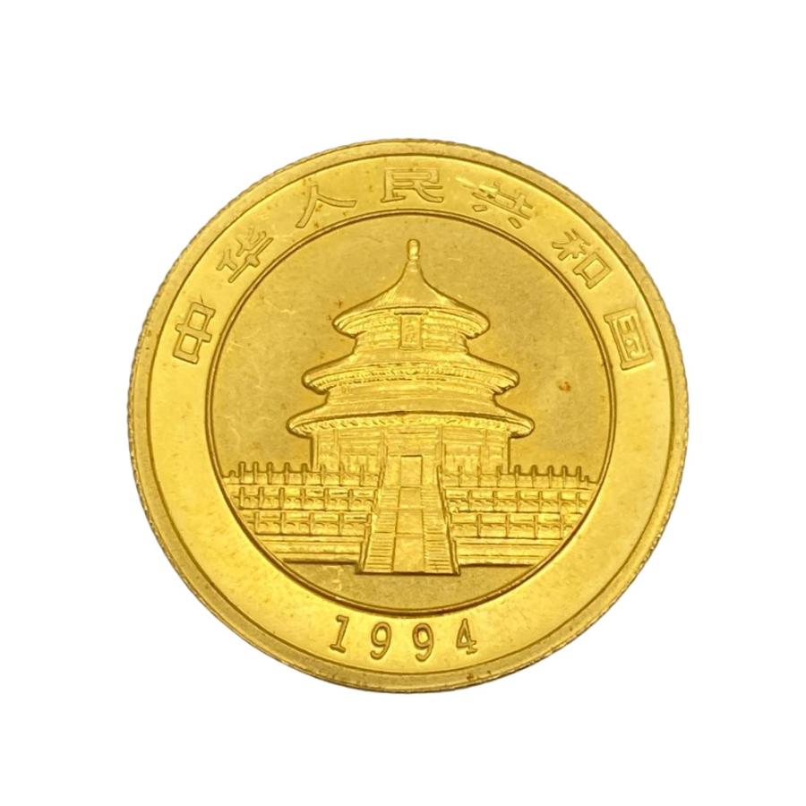 パンダ金貨 25元 純金 7.7g 1/4oz 金貨 ゴールド K24 中国 コイン 貨幣