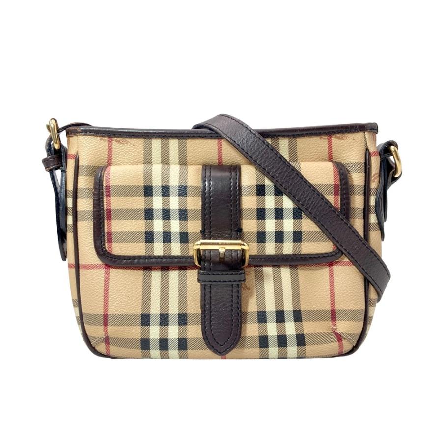 BURBERRY（バーバリー） ノバチェック ショルダーバッグ ベージュ