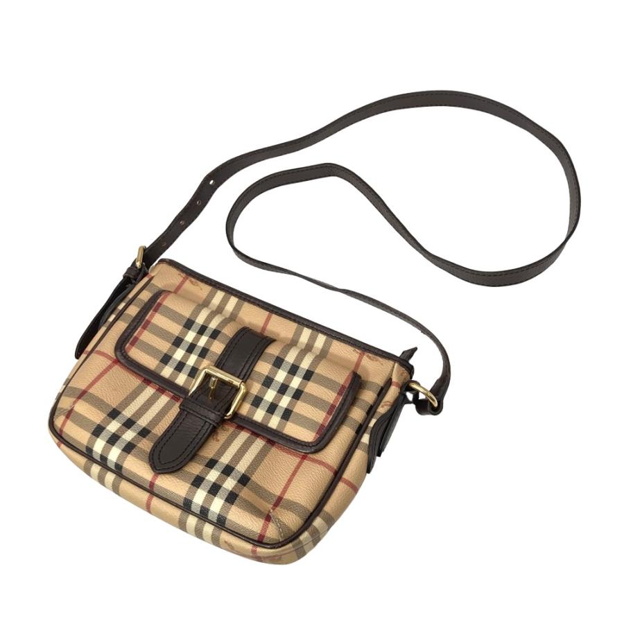 バーバリー　ショルダーバッグ　ノバチェック BURBERRY（バーバリー） ノバチェック ショルダーバッグ ベージュ