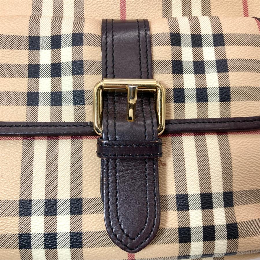 BURBERRY ノバチェック柄 シャドーホース ショルダーバッグ BURBERRY（バーバリー） ノバチェック ショルダーバッグ ベージュ