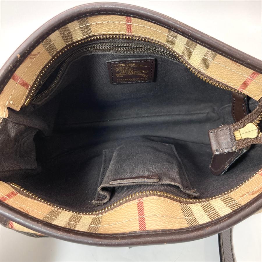 美品　バーバリー　ショルダーバッグ　2way ノバチェック　シャドーホース　黒 ✨極美品希少✨バーバリー ショルダーバッグ 月桂樹 ノバチェック