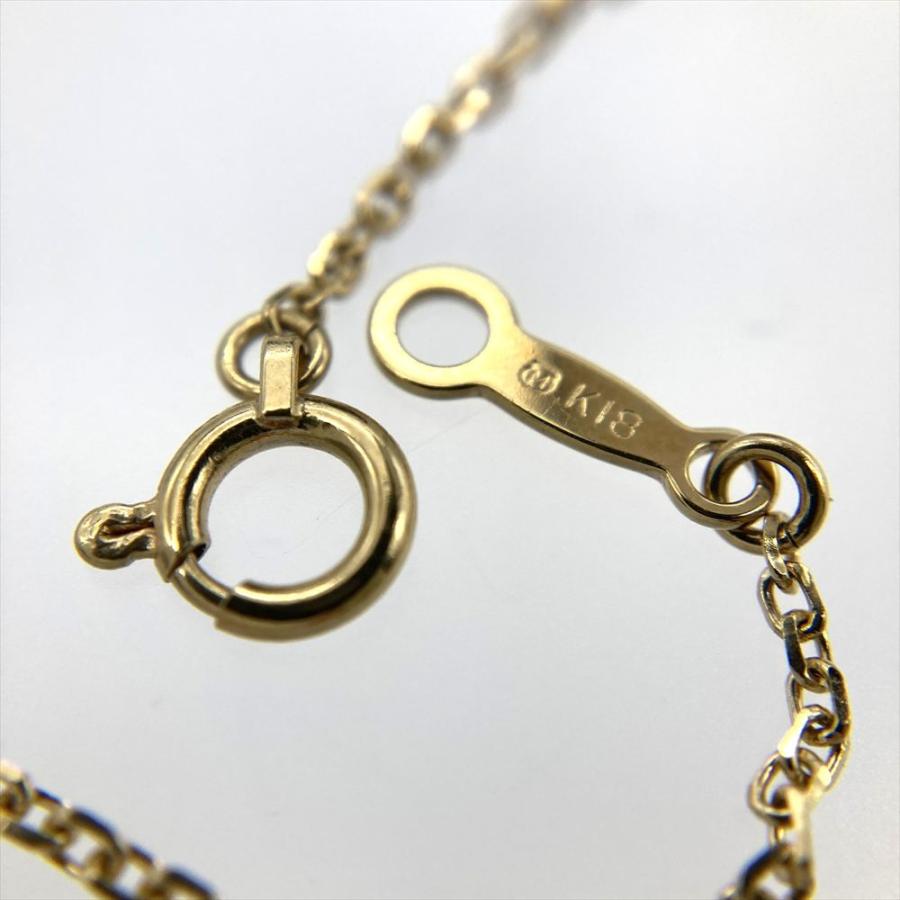 MIKIMOTO（ミキモト） パール リボン デザイン ネックレス K18 3.4g