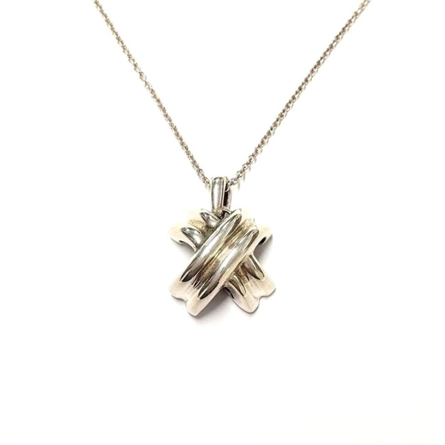 TIFFANY&Co.（ティファニー） シグネチャー クロス ネックレス SV925
