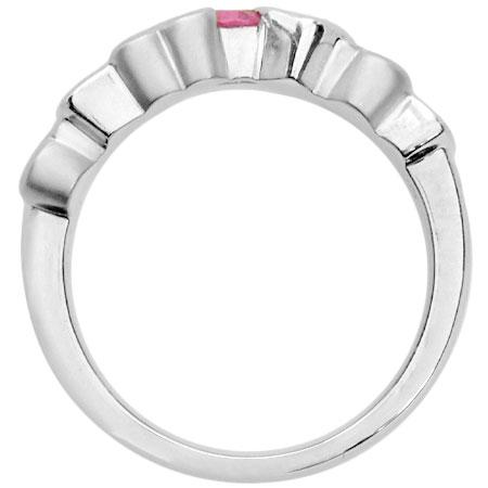 GEMCEREY ジェムケリー ピンクサファイア リング ハート Pt900