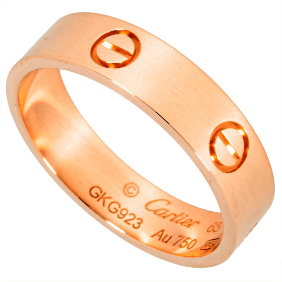 LOVE（Cartier） カルティエ Cartier ラブ リング 指輪 #65 K18PG 7.2g