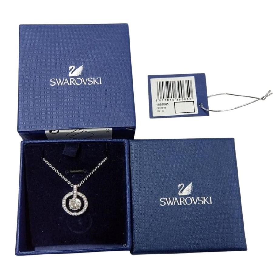 スワロフスキー　ネックレス　Selma All-Around 正規品　新品箱付 SWAROVSKI（スワロフスキー） サークル ラベンダー ネックレス ライン