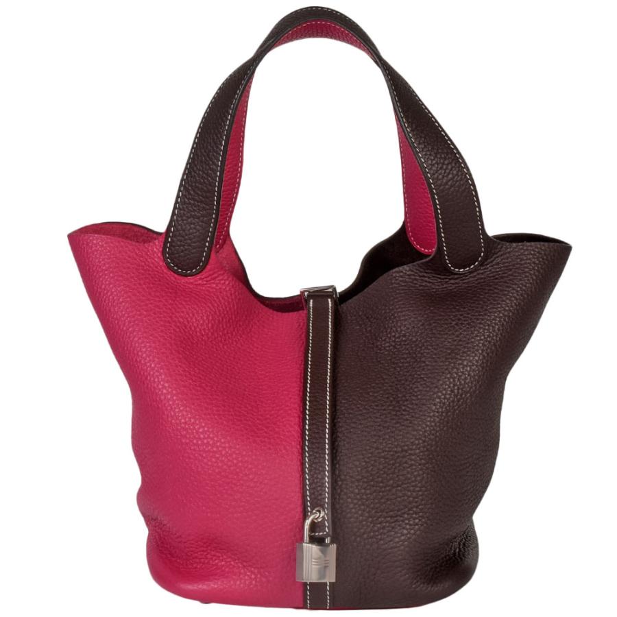HERMES エルメス ピコタンロックMM 22 カザック ハンドバッグ トリヨン  
