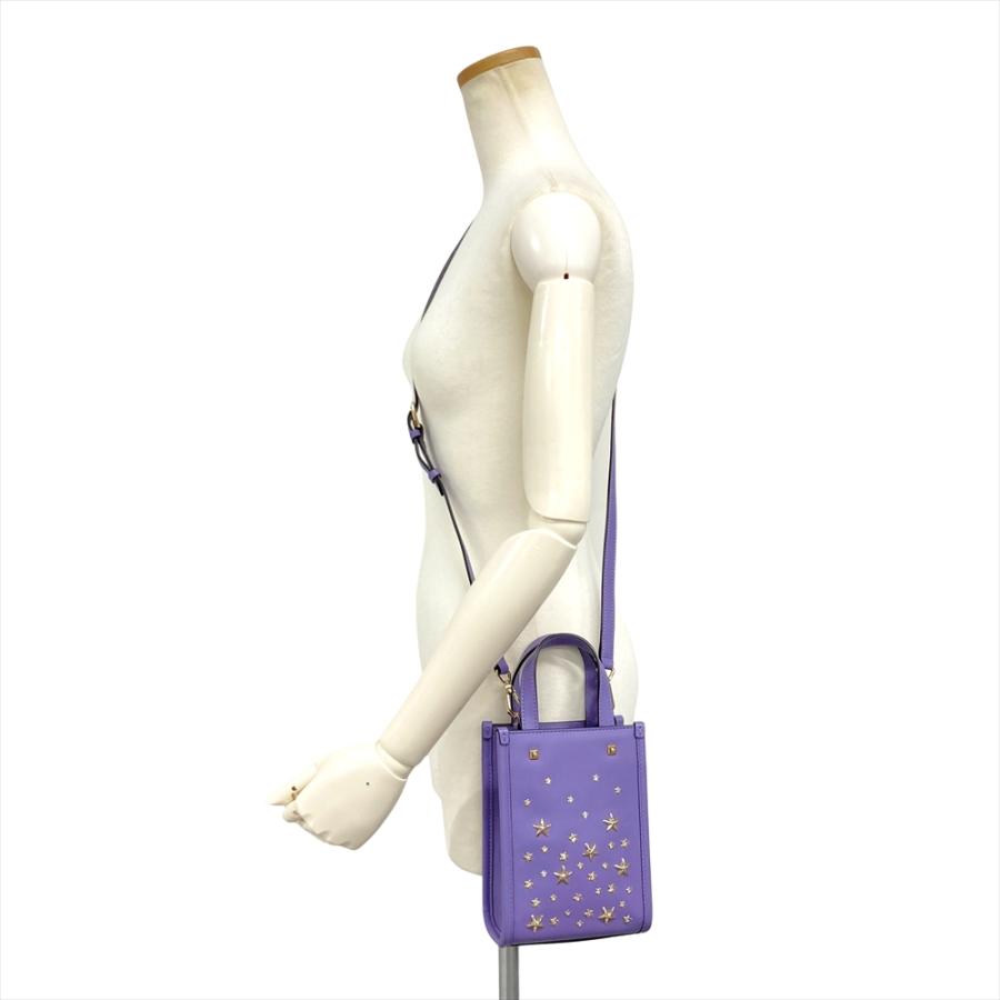 ジミーチュウ JIMMY CHOO MINI N/S TOTE CZN クリスタルスタッズ