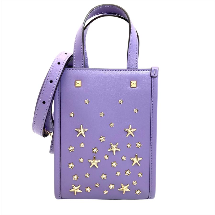 ジミーチュウ JIMMY CHOO MINI N/S TOTE CZN クリスタルスタッズ