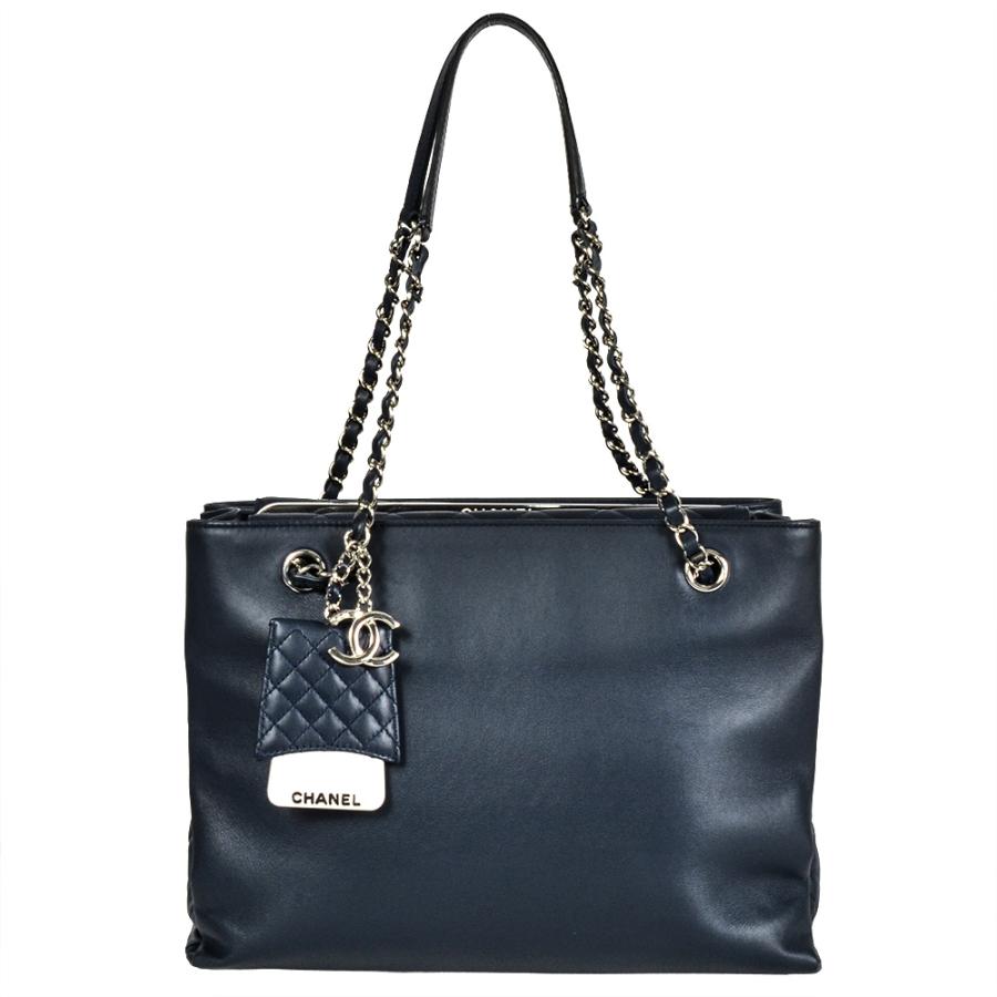 CHANEL（シャネル） マトラッセ チェーン トートバッグ レザー 