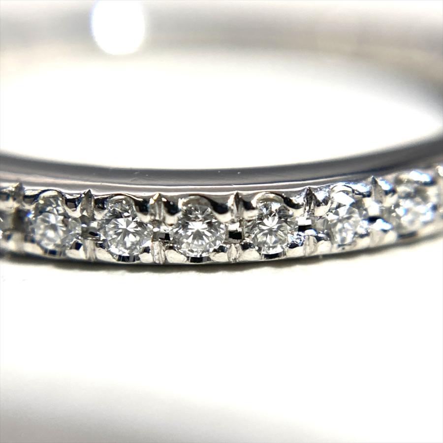MIKIMOTO（ミキモト） ハーフエタニティ リング 指輪 ダイヤモンド