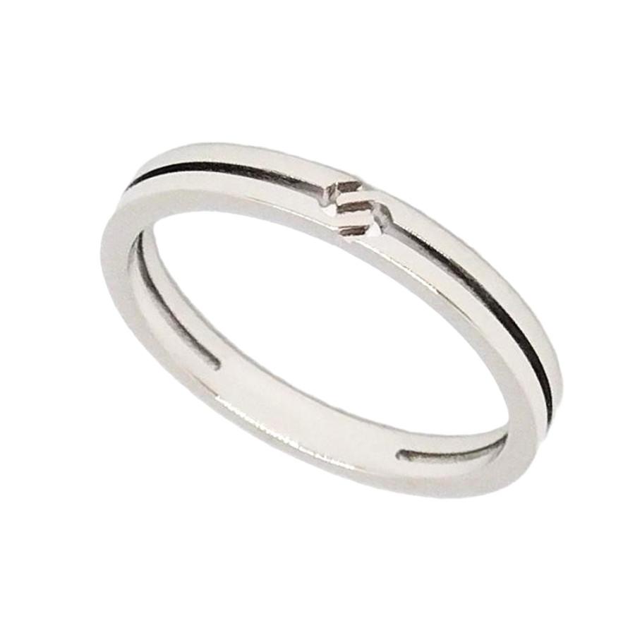 GUCCI（グッチ） ノット リング 指輪 約9号 K18WG 2.0g : ゴールド