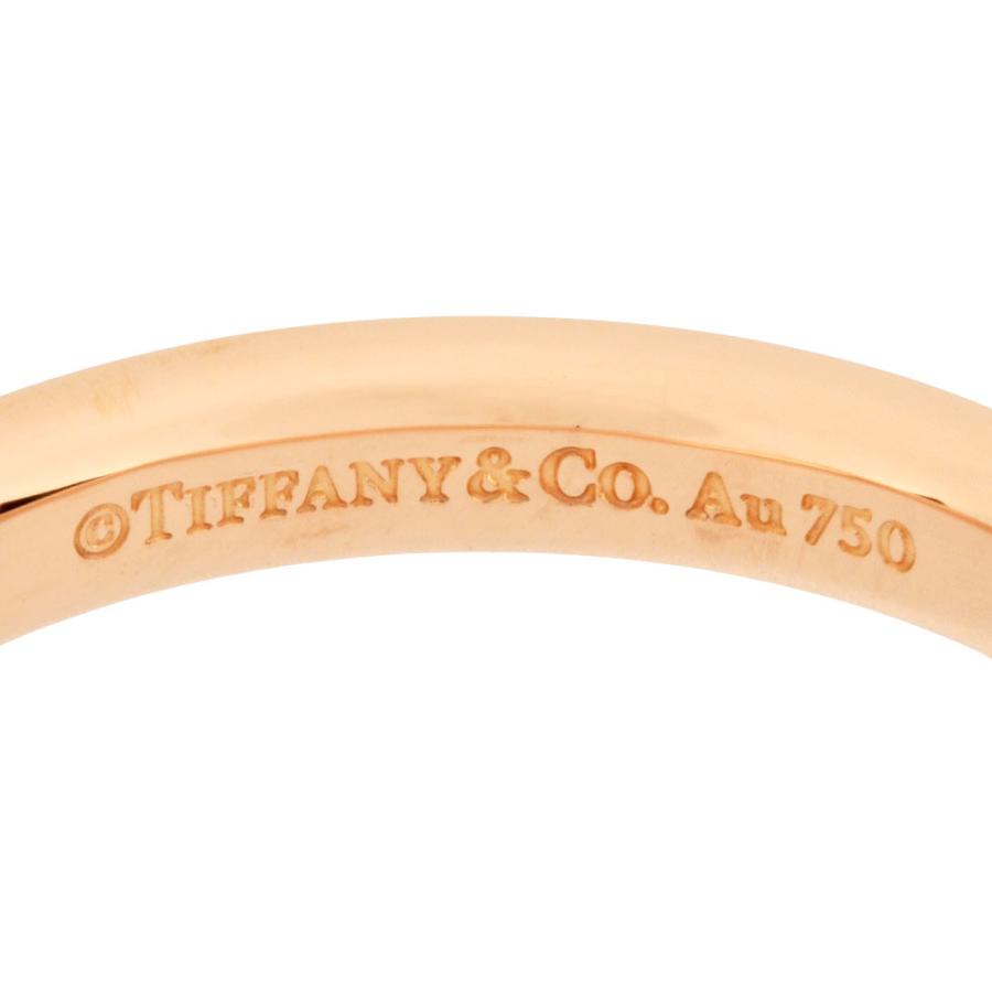ティファニー　バンドリング　11号 TIFFANY&Co. ティファニー フラットバンド リング 指輪 11号 18