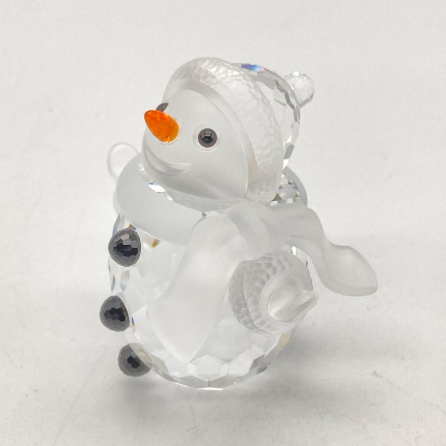 SWAROVSKI（スワロフスキー） スノーマン オブジェ 置物 250229 クリア