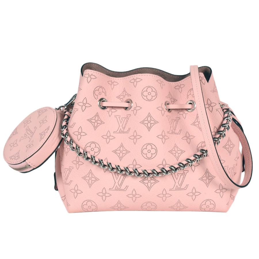 LOUIS VUITTON 2WAYバッグ マヒナ ベラ ジャスミン ピンク A ベラ マヒナ ローズジャスミン チェーンハンドバッグ レザー