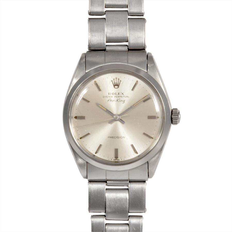 エアキング ロレックス ROLEX 5500 腕時計 自動巻 シルバー文字盤 7桁