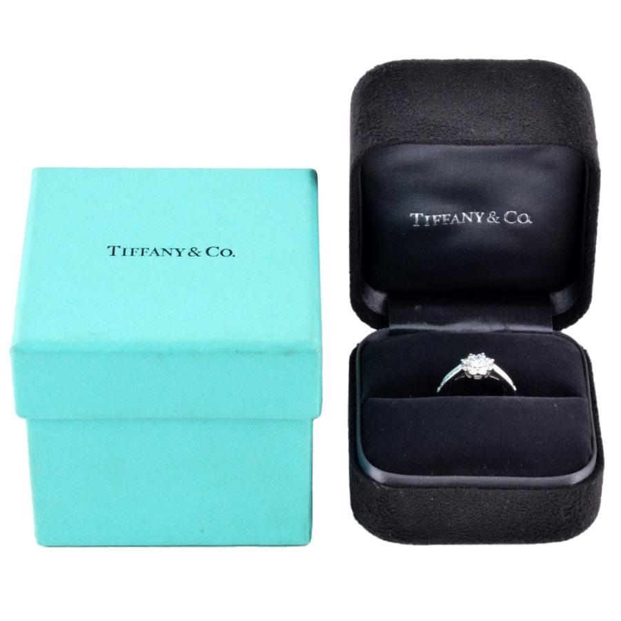 ティファニー　TIFFANY　PT950　10号　ソリティア　リング　良品 TIFFANY＆Co.】【鑑定書】ティファニー『PT950 ソリティア