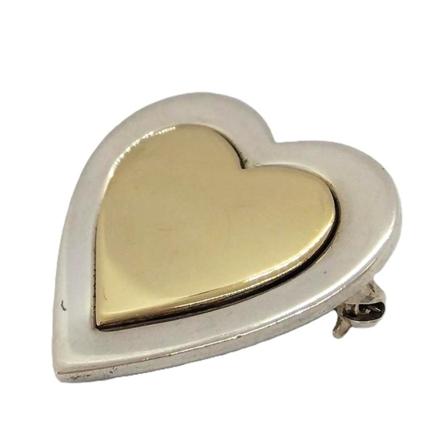 ティファニー　ブローチ　ハート　リボン　コンボ TIFFANY&Co. ティファニー Tiffany&Co. ハート コンビ ブローチ