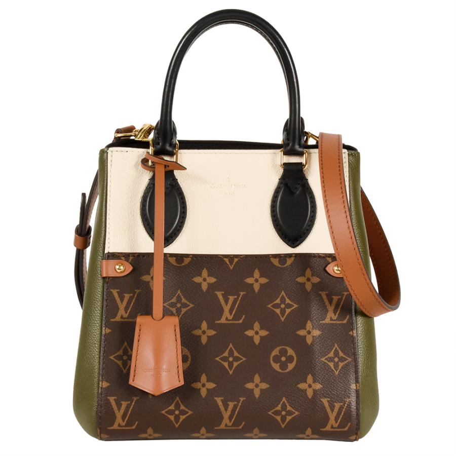 LOUIS VUITTON ルイヴィトン フォールド トート PM ハンドバッグ 2WAY  