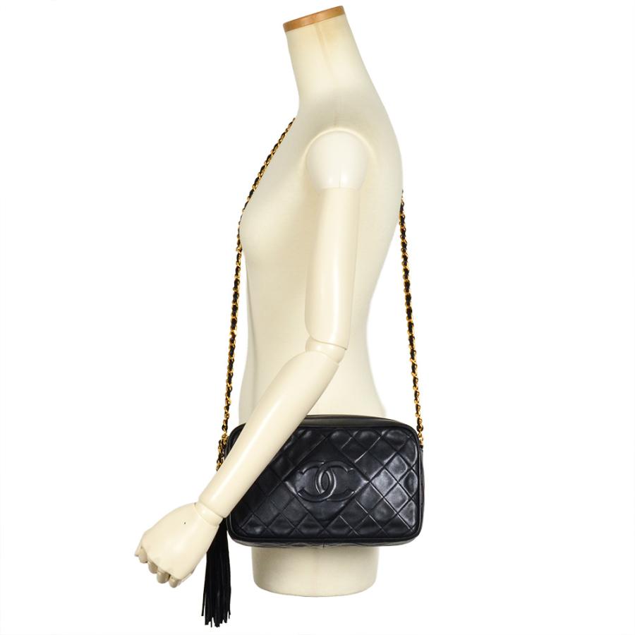 CHANEL（シャネル） マトラッセ チェーン ショルダーバッグ ラムスキン