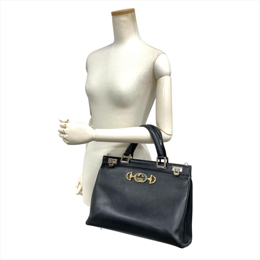 GUCCI（グッチ） ズゥミ ミディアム トップハンドル ハンドバッグ