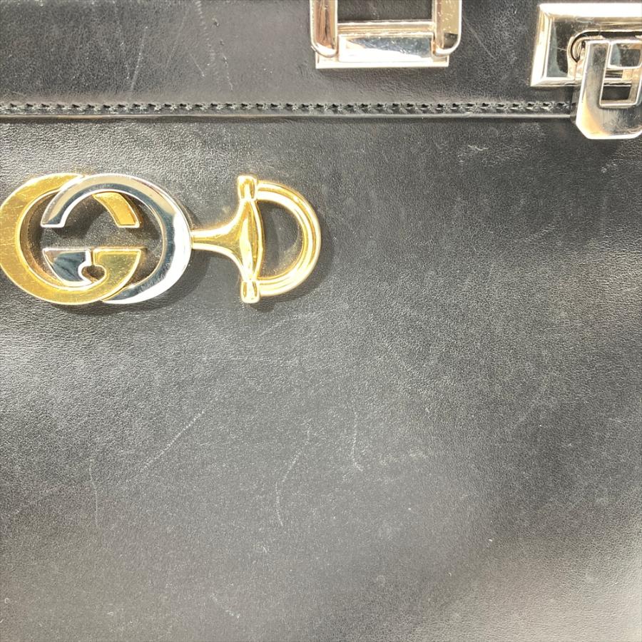 GUCCI（グッチ） ズゥミ ミディアム トップハンドル ハンドバッグ