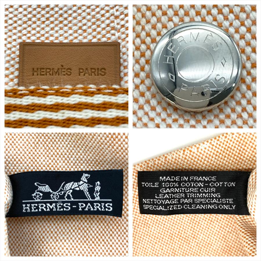 HERMES（エルメス） フールトゥ カバス トートバッグ キャンバス